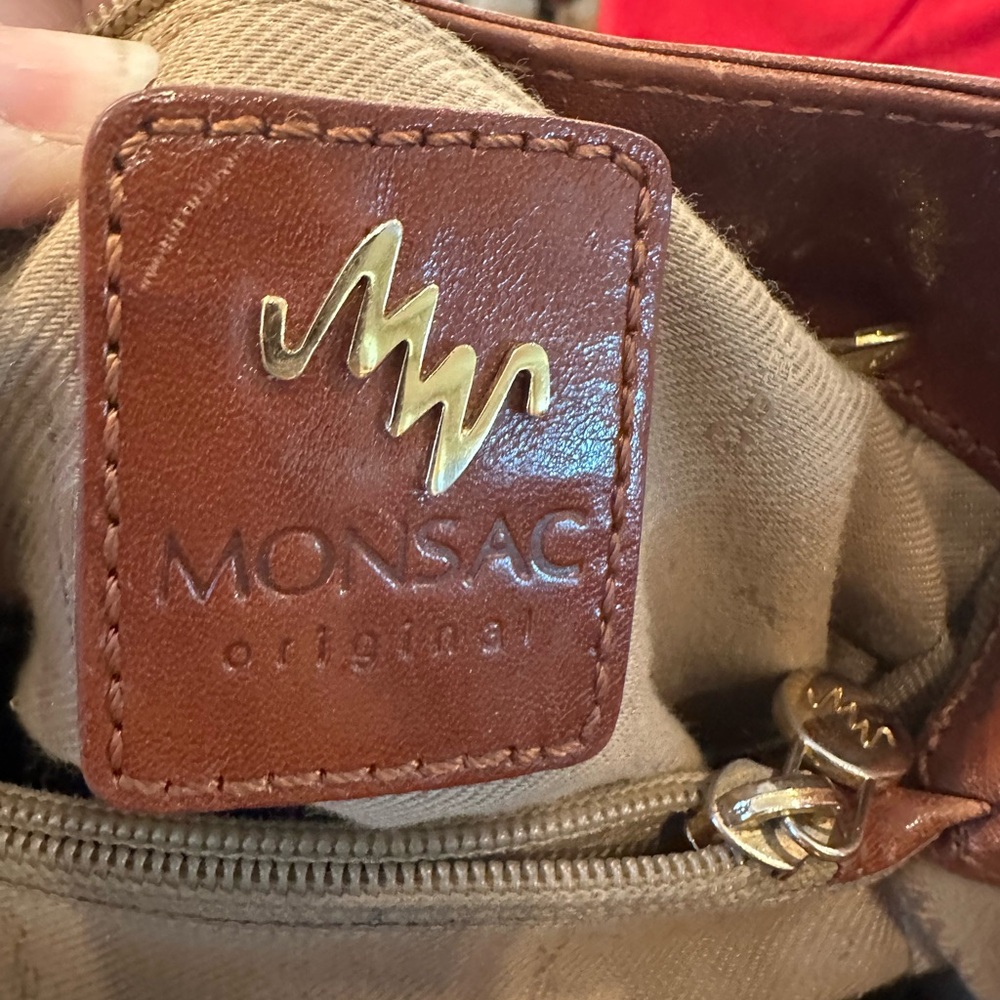 Brown Leather Women's Bag - Picture 7 of 9